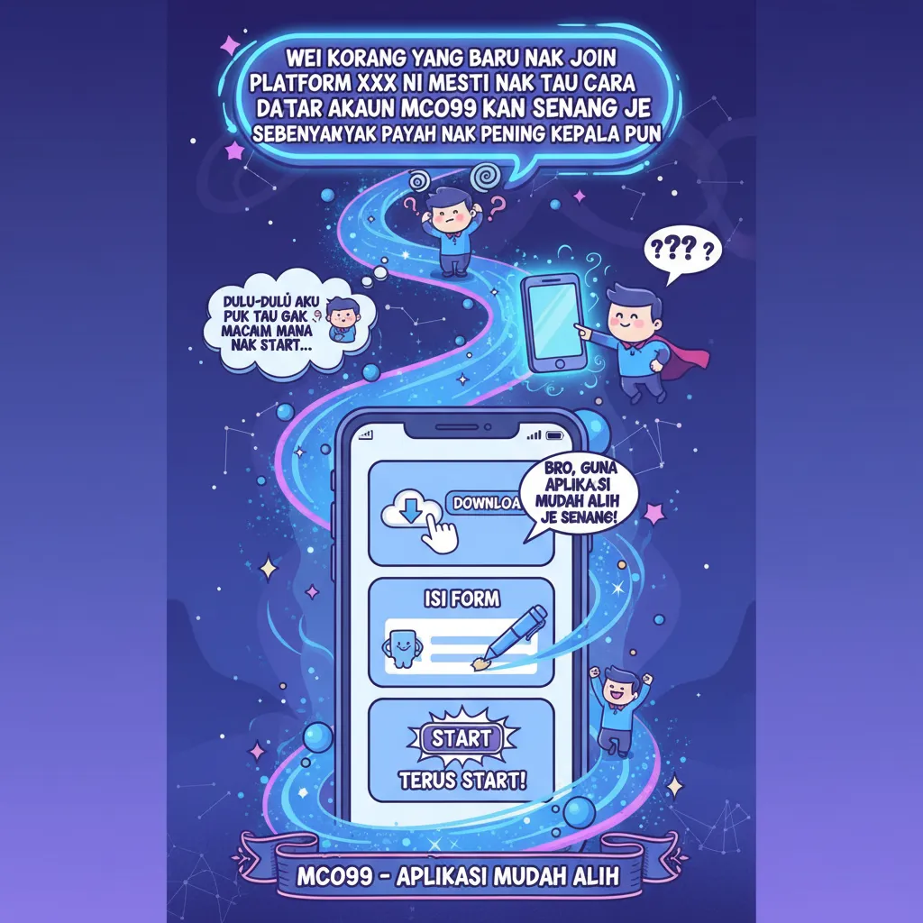 Cara Daftar Akaun mco99 dan Bonus Percuma