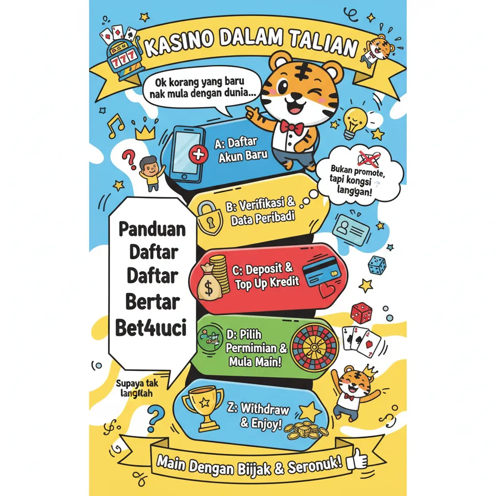 Panduan Daftar Bet4cuci dan Kasino Dalam Talian