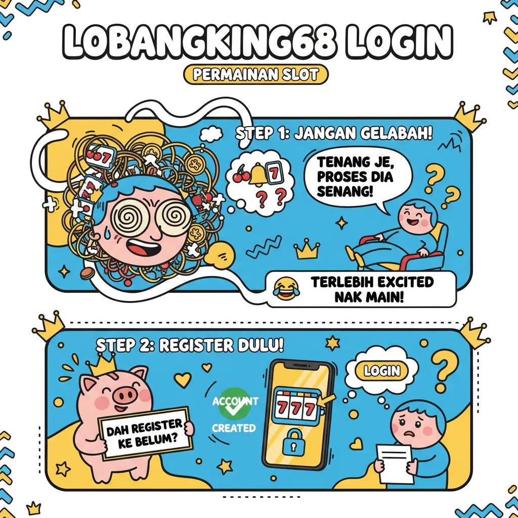 Cara Log Masuk Akaun & Bonus Harian