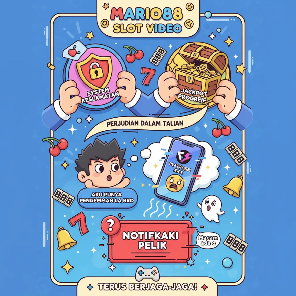 Sistem Keselamatan Mario88 & Jackpot Progresif